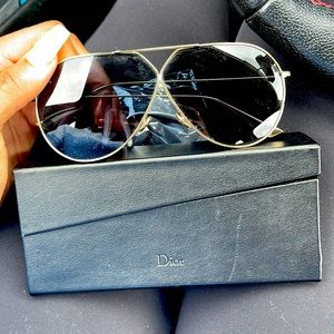 Christian Dior aviator sunglasses